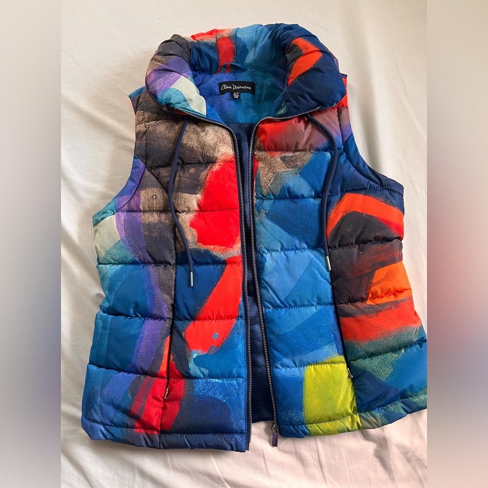 Colorful Women's Puffer Vest